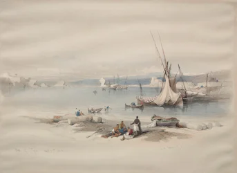 タイヤ港、1839年。