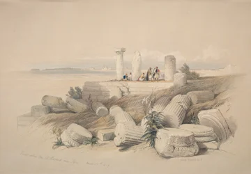 廃墟は1839年にタイヤ近くのOm El Hamedと呼ばれました。