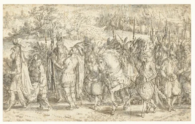 Quintus Fabius Maximus 徒歩で息子に会う Quintus Fabius Maximus Cunctator は徒歩で息子に会いに行きます