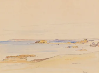 ルナンベイ（水彩画