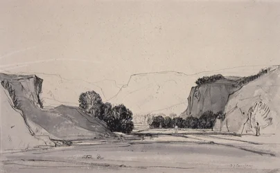 谷、1914（紙にトイレ）