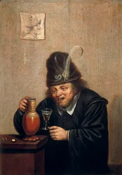 お酒を飲む人
