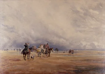 ランカスター・サンズ、モアカム湾（宝物）1842年