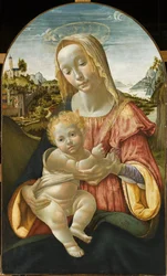 聖母子、約1487-1488