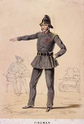 消防士、1855