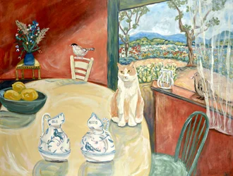 ビースティの窓, 2020（キャンバスにアクリル）