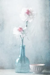 夢のような花の静物画
