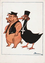 クラックとプリースト、1922年。