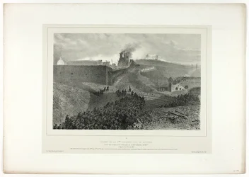 サポートと呼ばれる第 3 列の出発、Souvenirs d’Italie: Expedition de Rome から