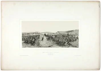 フランス軍がマリアネッラに到着, 「イタリアのお土産: ローマへの遠征」より