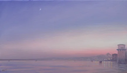 バラナシの月
