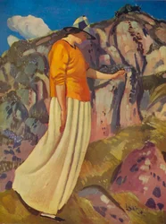 黄色いスカート、1914
