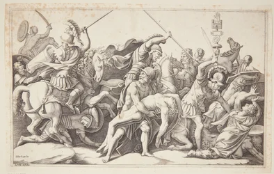 Menelaos med Patroklos