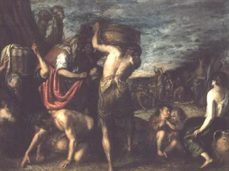 The Fall of Manna」（油彩・キャンバス