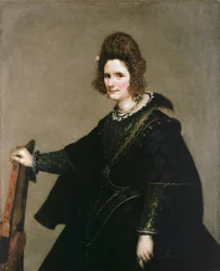 「女性の肖像」ディエゴ ベラスケス (1599 - 1660) Ec. 特に。 1630年頃 ベルリン国立博物館