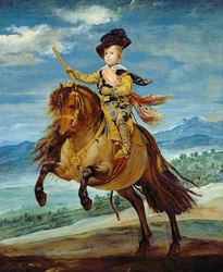 馬に乗ってプリンスバルタザールカルロス、1635-36年