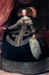 オーストリアの女王ドニャマリアナ、c1652-1653。