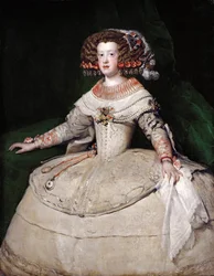 1650年代のスペインのインファンタマリアテレジア