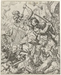 アッシリア軍の逃亡 ジュディスとホロフェルネス (シリーズタイトル)