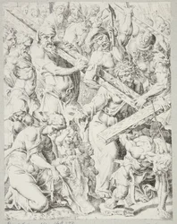 十字架を背負ったキリストとヴェロニカの布の奇跡