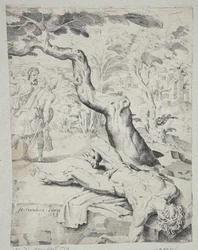 半殺しの旅人を置き去りにする強盗