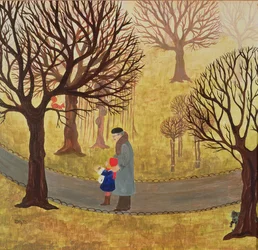 Turkenschanzparkの祖父と