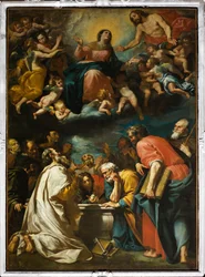 Assunção da Virgem (óleo sobre tela)