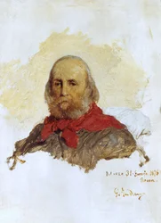 ガリバルディの肖像、1876