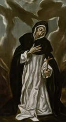 聖ドミニク、c。 1610年。