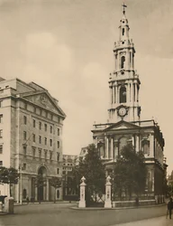 セントメアリールストランド、Modern Street Widening、c1935により区別。