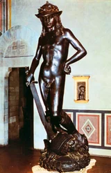 ダビデの銅像、c1430-1440