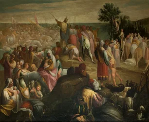 紅海を渡るイスラエル人、c. 1610年。