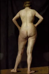 女性フィギュア立ち、1913