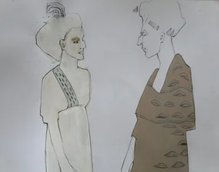 古代ファッションの対話