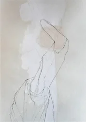 優雅な人物のスケッチ