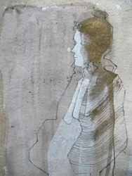 丁寧に描かれた人物画