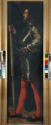 聖ジョージ 1540年頃（油彩・パネル）