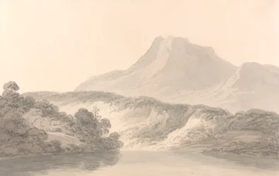 湖の端