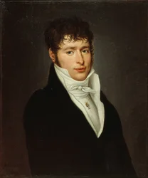 歌手ジャン・エルヴィウの肖像 1769-1842, 1809.