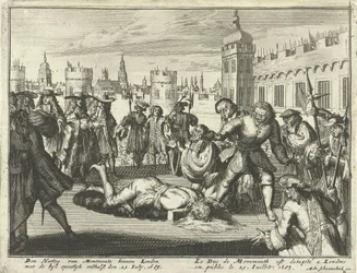 1685年7月15日、モンマス公爵の処刑