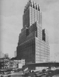 現代のニューヨーク、c1935で際立った古代バビロンの驚異