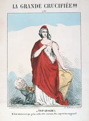 共和党のフランスの寓話、1871年。