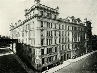 郵便局-新北ビル、c1897