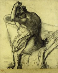 お風呂の後; Apres le Bain、1899