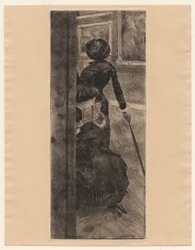 ルーヴル美術館、絵画、メアリー・カサット