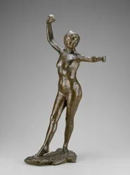 踊る準備ができたダンサー、右足前方、モデル化 1882-95 キャスト 191921。