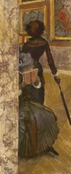 ルーブル美術館のメアリーカサット：絵画ギャラリー、1885