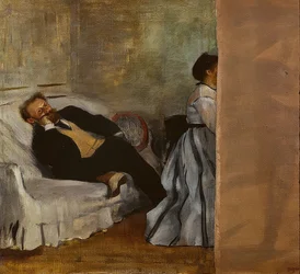 ムッシュとマダムエドゥアールマネ。 1868-69