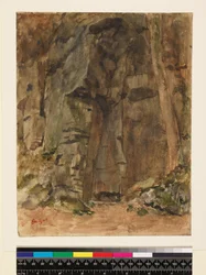 Rocks at Bagnoles-De-L "Orne、1917年以前