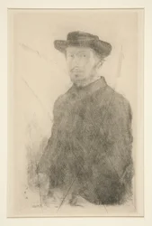 自画像、1857